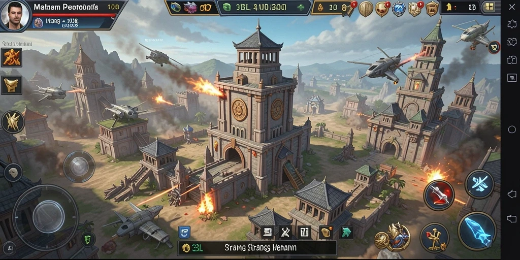 Screenshot gameplay Tower Defense yang menegangkan di 33L.
