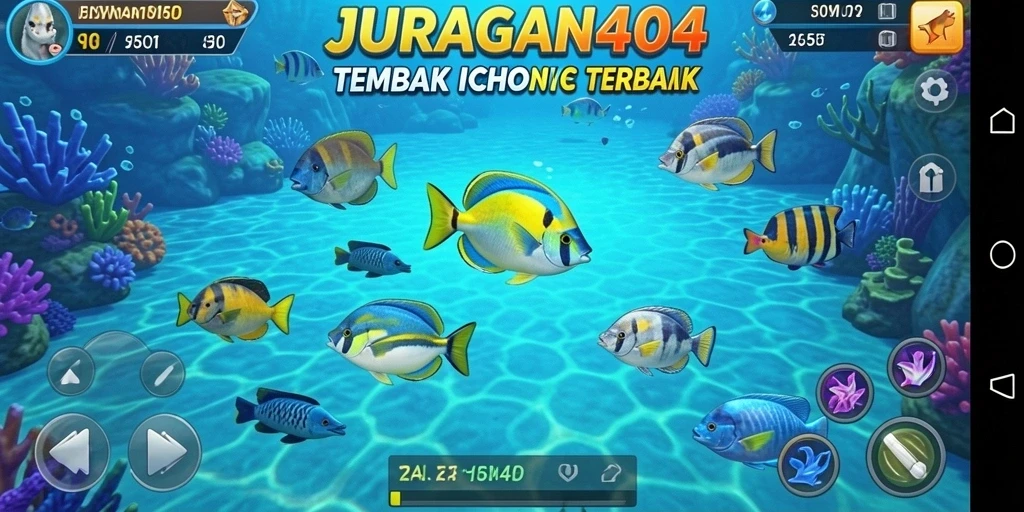 Tampilan gameplay Tembak Ikan yang seru dan menantang.
