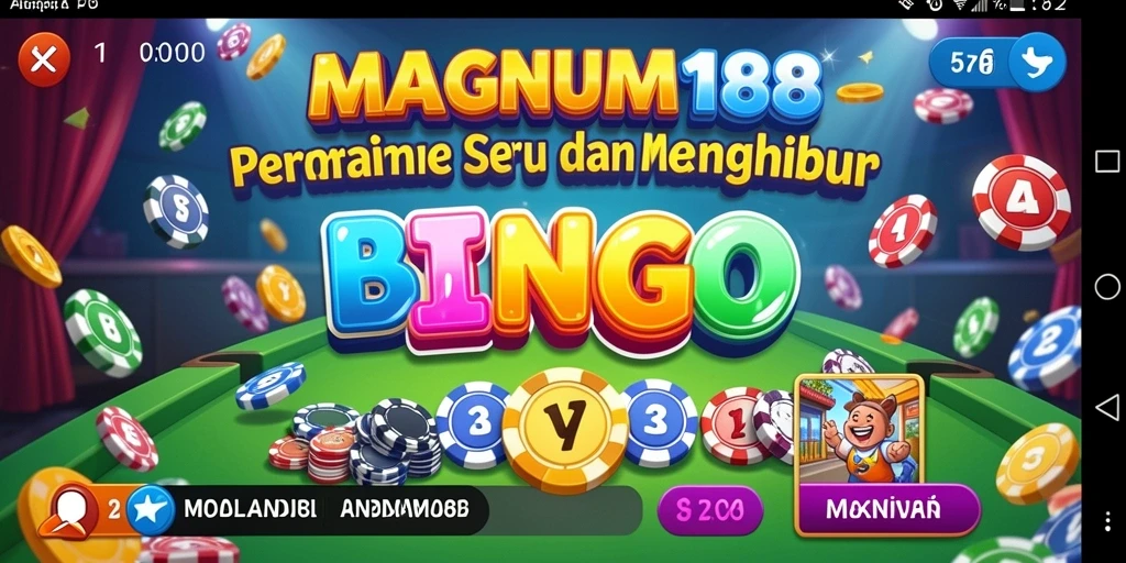 Tampilan gameplay seru di MAGNUM188 dengan banyak pilihan Bingo.