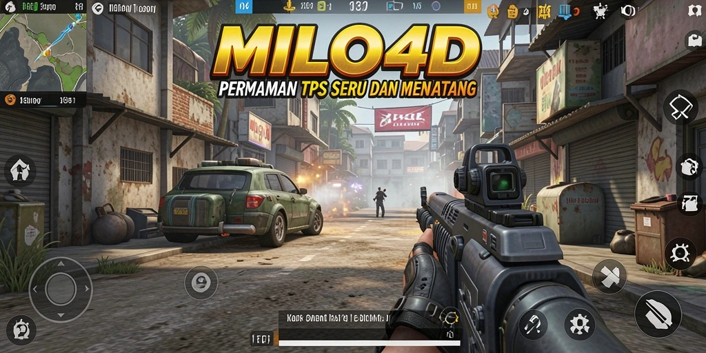 Tampilan gameplay seru dalam MILO4D, aksi penuh adrenalin.