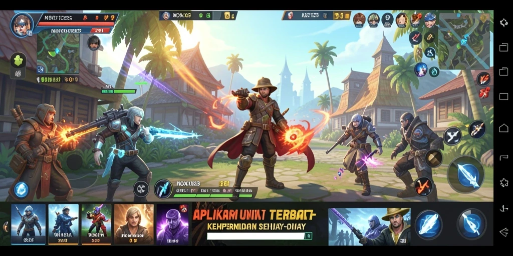 Screenshot NOX123 menampilkan antarmuka aplikasi Utility yang intuitif dan informatif.