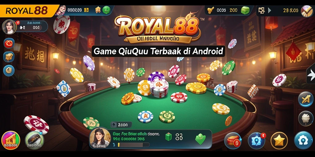 Gameplay QiuQiu yang seru dan kompetitif di ROYAL88.