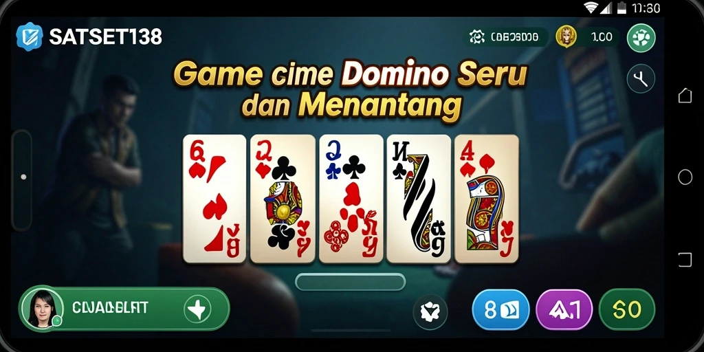 Tampilan gameplay SATSET138 yang seru dan interaktif.