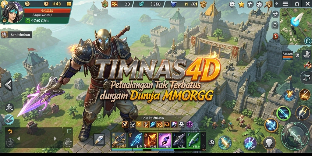 Screenshot dari gameplay MMORPG yang seru dan menegangkan.